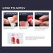 KISS imPRESS No Glue Mani Press On Nails - On My Mind White Almond Shape Medium Size Includes 30 Nails & Accessories - Shop Now Internationally - Buy Online on SooperMarket.com