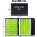 LEAP Soccer Coaching Board Kit | Magnetic & Foldable Clipboard for Soccer Coaches | Includes Dry Erase Markers | Tactical Tactics Board Set - Buy Online on SooperMarket.com