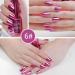 18 ml Metal Nail Polish Mirror Effect - Mirror Nail Polish Chrome Nail Polish - Mirror Effect High Gloss Gel Manicure Nail Polish - Durable Not Removable (06 Light Pink) - Buy Online on SooperMarket.com