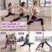 Fabric Resistance Bands Set of 3 for Hips & Glutes - Non-Slip Workout Bands for Men and Women - Strength Training Yoga Pilates Fitness - Black Purple Green - Buy Online on SooperMarket.com