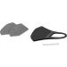 Airinum Lite Air Mask | Reusable Face Mask Washable Cover Mask for Men Women and Kids X-Small Stormy Black - Buy Online on SooperMarket.com