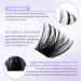 Soft Wispy D Curl 0.07mm Cluster Lashes 8-16mm Mix - DIY Individual Eyelash Extensions - Buy Online on SooperMarket.com