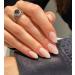 24 Pcs Sunjasmine Almond Fake Nails with Nail Glue - Pink White Gradient Designs | Acrylic Glue On Nails for Women - Buy Online on SooperMarket.com