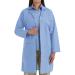Red Kap Women's Lab Coat Small Light Blue