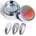 Metallic Painting Gel - 5ml Silver Metal Painted Gel Nail Polish - Reflective High Shine Nail Polish Soak Off UV/LED - Drawing Mirror Nail Gel Polish