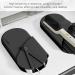 Portable Silicone Heat Resistant Mat & Pouch for Hair Styling Tools - Curling Iron & Straightener Cushion (Black) - International Shipping - Buy Online on SooperMarket.com