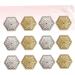 KOMBIUDA Wedding Stuff 12pcs Sugar Container Candy Container Hexagon Candy Holders Candy Box Candy Stand Western Style - Buy Online on SooperMarket.com
