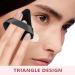 12 Pcs Powder Puff Makeup Triangle Powder Puff Soft Powder Puffs Sponge Reusable Makeup Triangle Sponges with Strap for Loose Powder Body Eyes Cosmetic Foundation Wet Dry Makeup Tool Black - Buy Online on SooperMarket.com