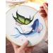 Embroidery Stitch Practice Kit - 4 Sets Butterfly & Whale Designs for Beginners | Includes Cloth, Hoops, Threads | Learn Embroidery Skills - Buy Online on SooperMarket.com