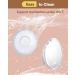 Lictin Reusable Breast Milk Collection Shells - Soft, Flexible Nursing Cups for Breastfeeding - 30ML/2PCS with Knitted Storage Bag - Buy Online on SooperMarket.com