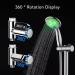 Shower Thermometer G1/2 5-85 C LED Display, Easy Installation - 0.5 C Accuracy, Silver - Buy Online on SooperMarket.com