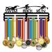 SUPERDANT Triathlon Medal Hanger Display Competition Medal Holder Iron Sports Medals Display Frame Iron Medal Hook for Competition Medal Holder Display Wall Hanging Athlete Gift