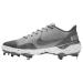 Nike Mens Alpha Huarache 3 Varisty Low Metal Baseball Cleats 8.5 Grey/Black