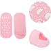Lurrose Moisturizing Gel Heel Socks - Silicone Anti-Corn Foot Care Anti-Slip Barre & Ballet Dance Socks - Fitness & Gym Floor Use - Pink - Buy Online on SooperMarket.com