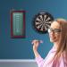 GSE Chalk Dart Scoreboard for Dart Board Cricket & 01 Games with Chalks and Chalk Wipe - Buy Online on SooperMarket.com
