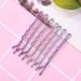 96pcs Glitter Powder Hair Clips: Golden Pink Purple Black Styling Barrettes - Buy Online on SooperMarket.com