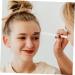 Gogogmee Beauty Tools Mascara Separator Eye Brow Brush Eyelash Comb Hair Combs Lash Brush Brow Brush Comb Eyebrow Comb Brow Comb and Brush Eyebrow Brush and Comb Eye Lash Comb Plastic White - Buy Online on SooperMarket.com