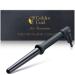 Lockenstab hair curler for beautiful hair - 5 years of worry -free use - Beach waves curling iron hairstyler - curling iron for short and long hair (18 mm - 25 mm germany) Germany (18mm - 25mm)
