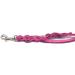 Buy Premium Adjustable Fat Leather Dog Leash for Small & Large Dogs - 2m Pink Double Leash International Shipping - Buy Online on SooperMarket.com