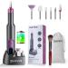 Cordless Electric Nail Drill, Portable Rechargeable Electric Nail Drill Machine for Acrylic Gel Nail and Nature Nail, Women Manicure Pedicure Polishing Gray