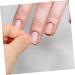 HAPINARY 6 Sheets Nail Patch Gels Transparent Nail Polish Nail Kits Nail Art Stickers Manicure Kit Clear Nail Polish Sheer Nail Polish Nail Sticker Gel Nail Kit Nail Wraps Double Sided Tape - Buy Online on SooperMarket.com