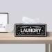 UCUDI Laundry Softener Dispenser Cover & Dryer Sheets Holder Wall Art Decor - Black - Buy Online on SooperMarket.com