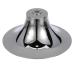 Seachoice 46021 Marine Fog Bell  6 Inch Diameter  Triple Chrome Plated Cast Brass