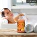Buy Cinnamon-Orange Bath Salt 21.16 Oz (600g) - Natural Aromatherapy Soak for Relaxation | Body Care & Beauty - Buy Online on SooperMarket.com
