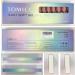 TOMICCA 180PCS Short Square Soft Gel Nails Tips - Matte Finish, 3 in 1 Base Coat, Pre-colored Press On Nail Tips for Nail Art Extensions - Pink - Buy Online on SooperMarket.com