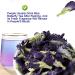 Plant Gift - Blue Butterfly Flower Herbal Tea -40G/1.41oz (135 Cups) | Natural Food Coloring Iced Tea Cocktails Mocktails | Caffeine free - Thai tea - Buy Online on SooperMarket.com