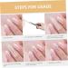 STAHAD 5Pcs manicure tool line Stripping decorate nail line nail polish pattern nail glue adhesive tape Stripe tape nail Masking Line Nail Art tape roll major nail Glue Tape - Buy Online on SooperMarket.com