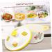 Alipis 1pc Ceramic Steamed Egg Bowl Food Serving Bowl Noodle Ceramic Baking Bowl Kitchen Bowl Child Dessert 13.8x10.3cm Assorted Color-1 - Buy Online on SooperMarket.com