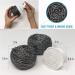 Marine Grade Stainless Steel Scrubber Set with Brush Handle - Heavy Duty Cleaning Supplies for Kitchen, Dishes, Teak Wood Furniture, and Metal Surfaces - Buy Online on SooperMarket.com