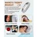 EnerCoppeX Magnetic Bracelets for Women Stainless Steel Bracelet with Effective Healing Magnets Adjustable Jewelry Gift (STB-2475ESDWK) - Buy Online on SooperMarket.com