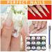 12 Colors Nail Sculpture Gel - Builder Gel & Blooming Gel for Stunning 3D Nail Art | DIY Nail Gel Kit - Buy Online on SooperMarket.com