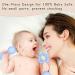 Smarbore Silicone Baby Teething Toy for Babies 0-12 Months - Nude Green Rattle & Teether for Sensory Exploration and Pain Relief - Buy Online on SooperMarket.com