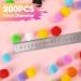 Caydo 200PCS Pink 1 Inch Pom Poms for Arts and Crafts- Mother's Day Gift Idea for Kids Creative Projects - Buy Online on SooperMarket.com
