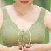 LoRier Comfortable Snap Lace Bras - Everyday Wireless Cotton Comfort Bras for Women & Girls | Full Coverage L Green - Buy Online on SooperMarket.com