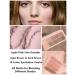 Go Ho 10 Color Matte Eyeshadow Palette - Highly Pigmented Waterproof Shadows in Light Pink & Brown - Spring Warm Collection - Buy Online on SooperMarket.com