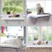 Kphico Cat Window Perch Hammock Seat for Large Indoor Cats - Space Saving Bed for All-Around Sunbath | A-White-Cat Window Shelf - Buy Online on SooperMarket.com
