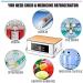 Insulin Cooler Refrigerated Box Mini Drug Constant Temperature Refrigerator Drug Reefer 2-8 for Insulin Serum Eye Drops Storage Champagnegold-220V-Battery*1 Battery*1 Champagnegold - Buy Online on SooperMarket.com