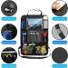 Kimsky 2er Autositz Organizer | Waterproof Backseat Protection for Kids | Children's Toy Storage & Tablet Holder - Black (2PCs) - Buy Online on SooperMarket.com