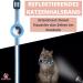 Croc-Cat Airtag Cat Neck Band - Safe Stylish Collar for Kittens & Small Dogs | Compatible with Apple Airtag | Anti-Strangulation Safety Buckle | Red - Buy Online on SooperMarket.com