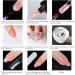 Kalolary 120PCS Gel Nail Dual Forms Set | Nail Art Stickers, Brush, File & Clips | Acrylic Nails Extension Kit - Buy Online on SooperMarket.com