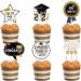 24 Pcs Graduation Season Themed Cupcake Toppers Cake Topper Graduation Party Cake Decorations Party Decorations For Graduation Season Themed Congrats Graduation Party Supplies - Buy Online on SooperMarket.com