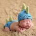 Leroro Newborn Dinosaur Costume Set for Photography - Crochet Knitted Outfit with Hat and Pants (0-12 Months) - Buy Online on SooperMarket.com
