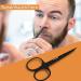 Utopia Care Professional Stainless Steel Beauty Scissors Set - Hairdressing Eyebrows Nasal Hair Ear Screens & Nail Scissors - Safe Black Skin Scissors for All Your Grooming Needs - Buy Online on SooperMarket.com