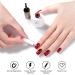 AILLSA Red Cat Eye Gel Polish - Burgundy Glitter & Crystal UV Nail Polish Holographic Reflective Color for DIY Nail Art (0.5 OZ - Buy Online on SooperMarket.com