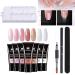 Fast Nail Extension Poly Gel Starter Set | Thickening Polygel for Acrylic Nails | DIY Salon Kit - Unit Size #05 - Buy Online on SooperMarket.com