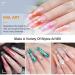Kalolary 500PCs Extra Long Transparent C Curve Nail Tips XXL Coffin Shape French Fake Nails for Nail Art & Manicure - Buy Online on SooperMarket.com